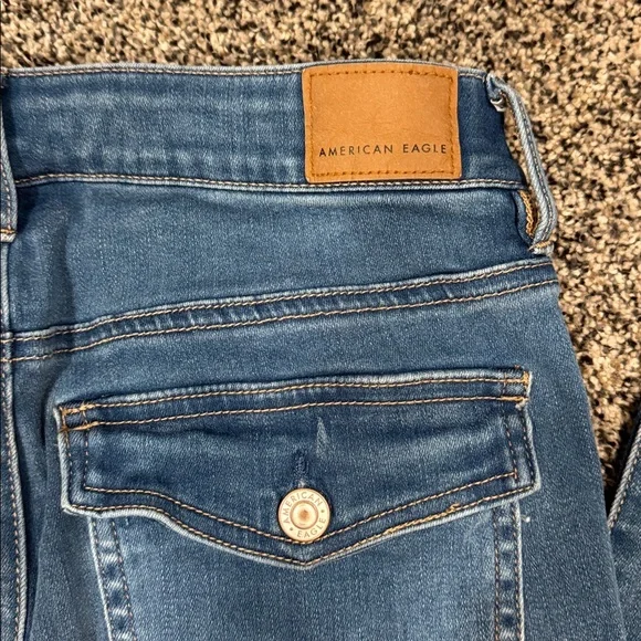 AE Next Level Patched High-Waisted Jegging NWOT - Picture 8 of 12